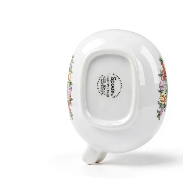 Spode Christmas Tree Sugar Creamer Set Earthenware-6