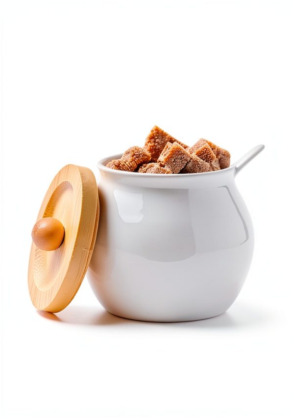 Ceramic Sugar Bowl AISBUGUR Modern 13oz Design-5