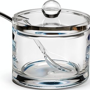 Acrylic Sugar Bowl J&M DESIGN Farmhouse 8oz-0