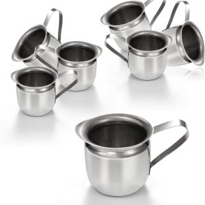 Stainless Steel Creamer Fit Meal Prep Mini 5oz-0