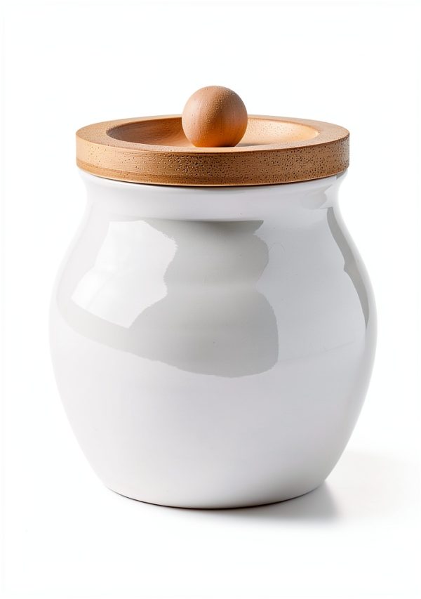 Ceramic Sugar Bowl AISBUGUR Modern 13oz Design-2