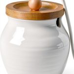 Ceramic Sugar Bowl AISBUGUR Modern 13oz Design-0