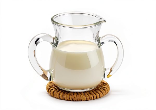 DGQ Glass Creamer 4oz Clear Classic Style Kitchen Dining-5