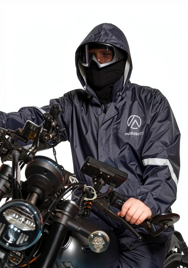INPAKO Waterproof Rain Suit for Motorcycling-6
