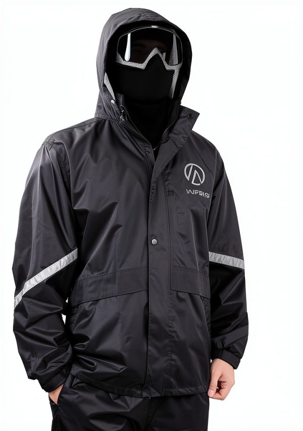 INPAKO Waterproof Rain Suit for Motorcycling-3