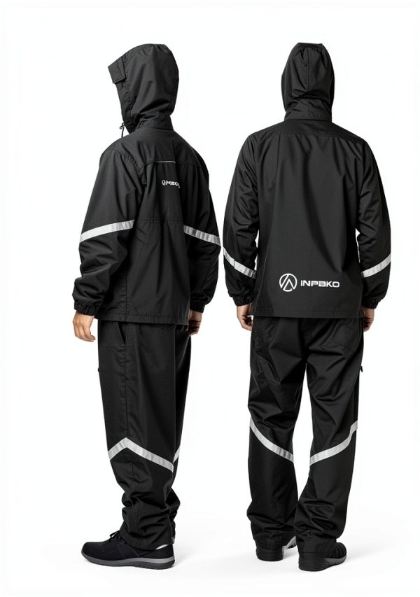 INPAKO Waterproof Rain Suit for Motorcycling-5